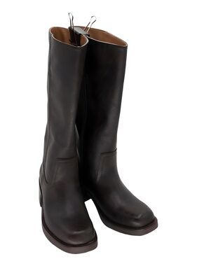 Frye and Co. Womens Miranda 14 Tall Boot Dark Brown Size 7.5M